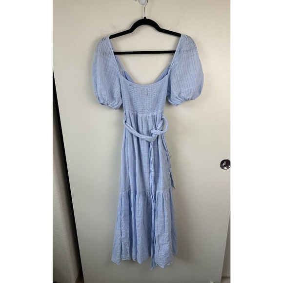 Hello Molly Light Blue Midi Dress - Picture 7 of 9